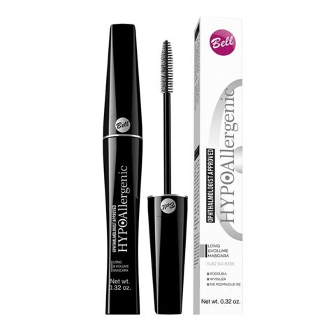 Bell HypoAllergenic Long & Volume Mascara, Paplašinoša Un Biezāka Skropstu Tuša