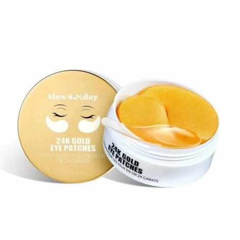 Anti-Aging Collagen Eye Mask With 24K Gold, Kolagēna acu maska ​​pret novecošanos