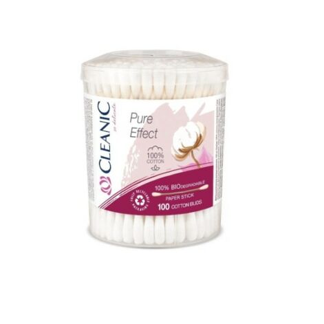 Cleanic Pure Effect Cotton Buds, Vates bumbiņas