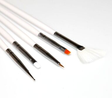 Nail art brushes set