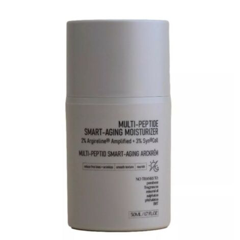 NERDS Multi-Peptide Smart-Aging Moisturizer 2% Argireline® Amplified + 3% Syn®Coll, Vananemisvastane Näokreem