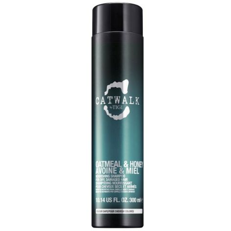 Ravitseva shampoo kuiville, vahingoittuneille hiuksille, TIGI Catwalk Oatmeal & Hunaja Shampoo
