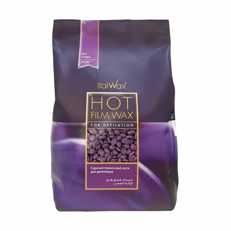 ItalWax Hot Film Wax in Granules, Plum