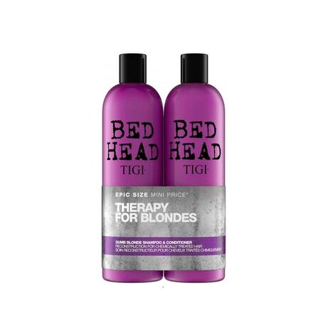 TIGI Tweens Bed Head Dumb Blonde , Šhampoon Ja Palsam Keemiliselt Töödeldud Juustele
