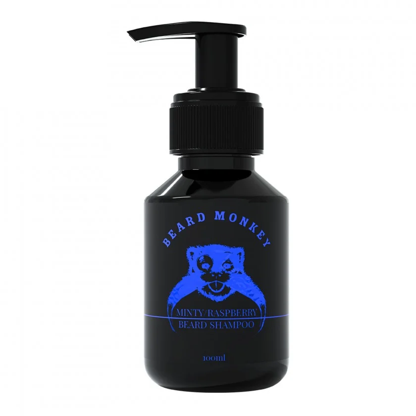 Beard Monkey Beard Shampoo Minty & Raspberry, Bārdas šampūns