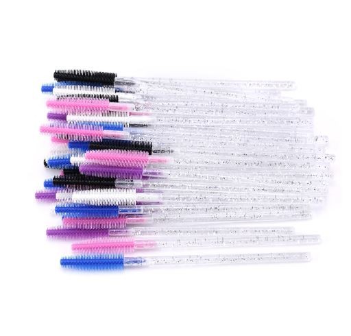 Professional Silicone Eyelash Brush, Силиконовые Щеточки Для Ресниц