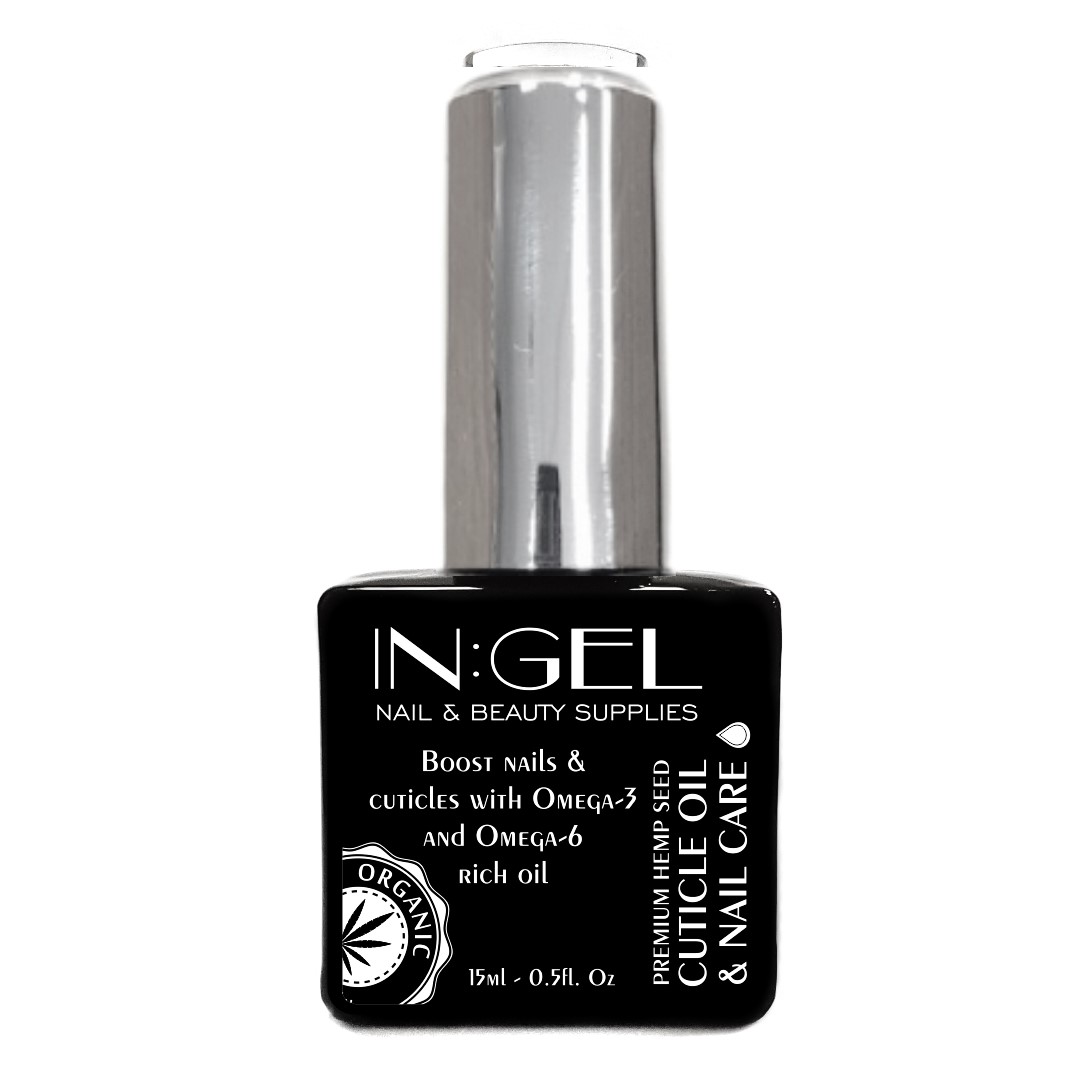 IN:GEL Hemp Seed Oil For Nails And Cuticles, Kaņepju eļļa nagiem un kutikulām