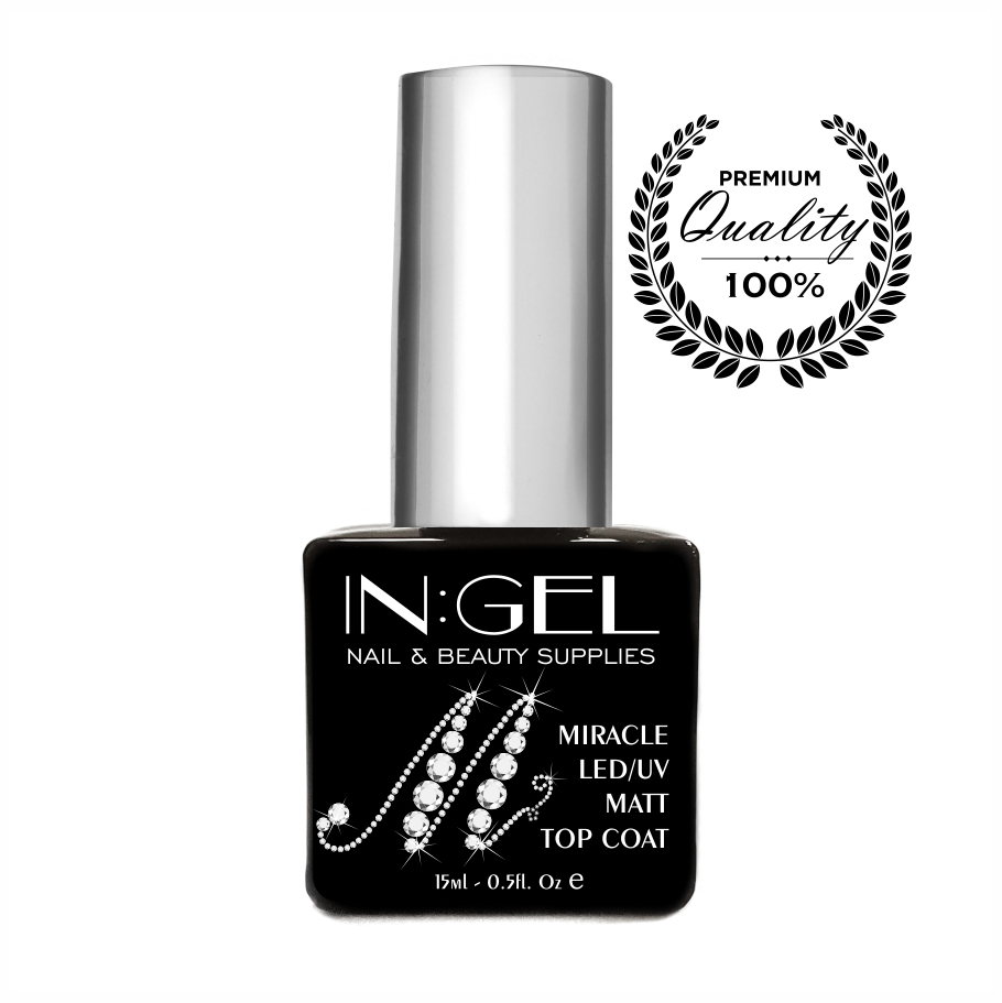 IN:GEL Miracle LED/UV Matt Top Coat