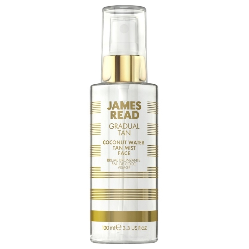 James Read Coconut Water Tan Mist Face Värskendav ja sära lisav kookosveega isepruunistav sprei.