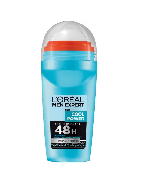 L'oreal Paris Men Expert Cool Power 48H Anti-Perspirant, Spray-Antiperspirantti