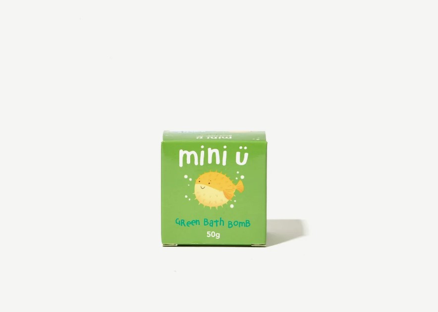 Mini Ü Green Bath Bomb, Vannipomm