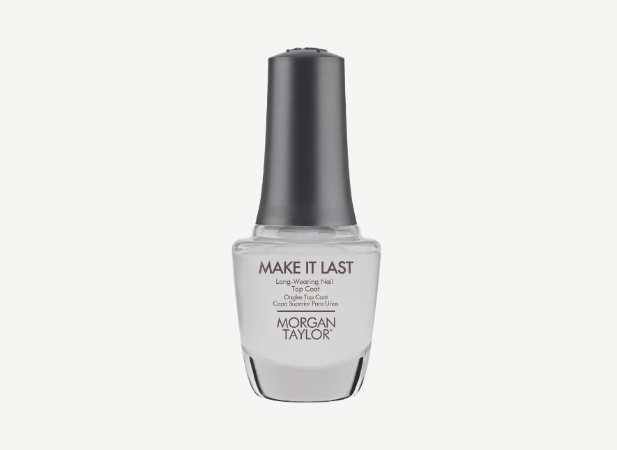 Morgan Taylor Make It Last Long Wearing Nail Top Coat, Topplack