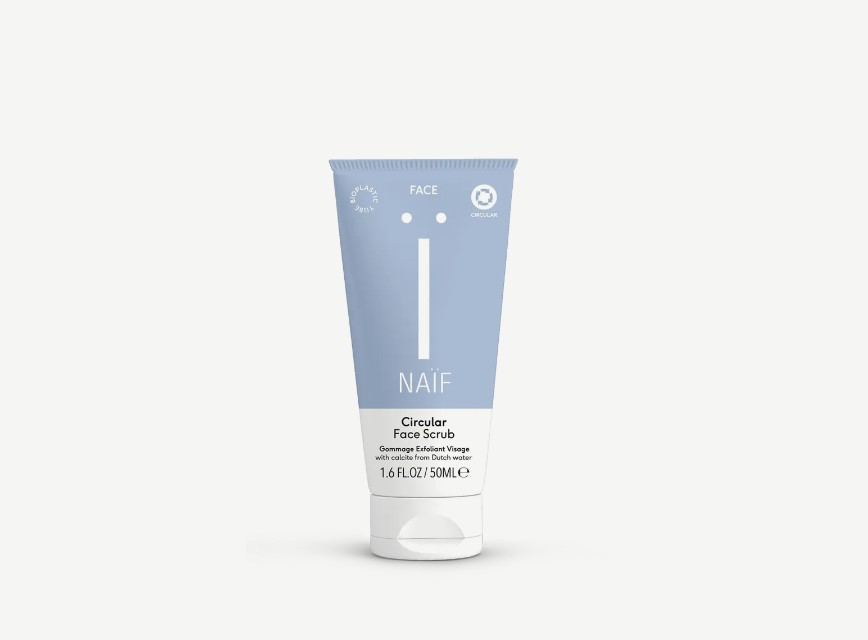 NAÏF Circular Face Scrub, Ansiktsskrubb