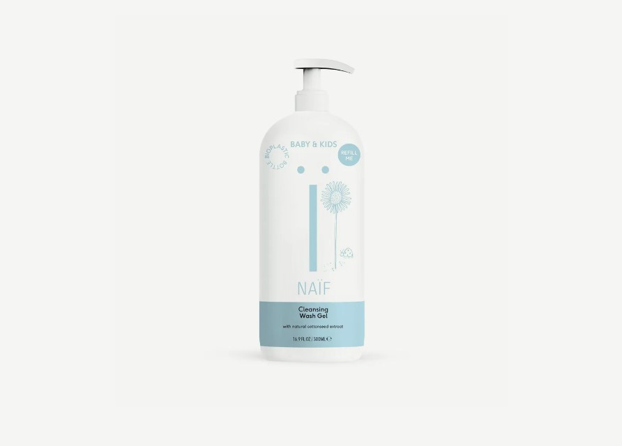 NAÏF Cleansing Wash Gel Baby & Kids, Pisaravaba Pesugeel