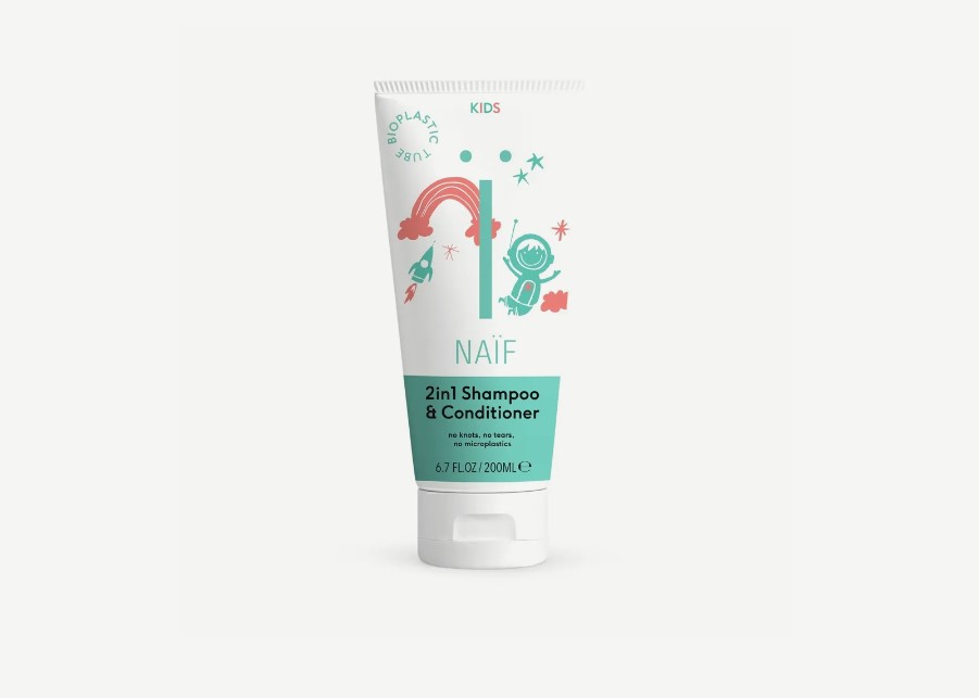 NAÏF 2-in-1 Shampoo Kids Line, Schampo-balsam