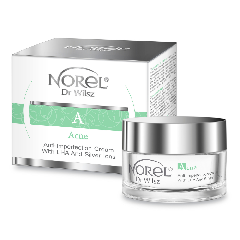 Norel Dr Wilsz Acne Anti-Imperfection Cream, LHA ja hõbedaioonidega kreem