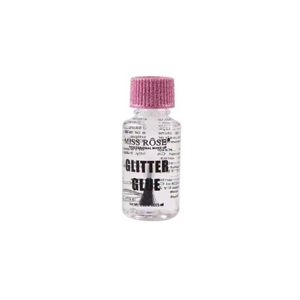 MISS ROSE Glitter Glue, Liimaa glitteristä, kimalluksesta, kivistä käytettäväksi iholla