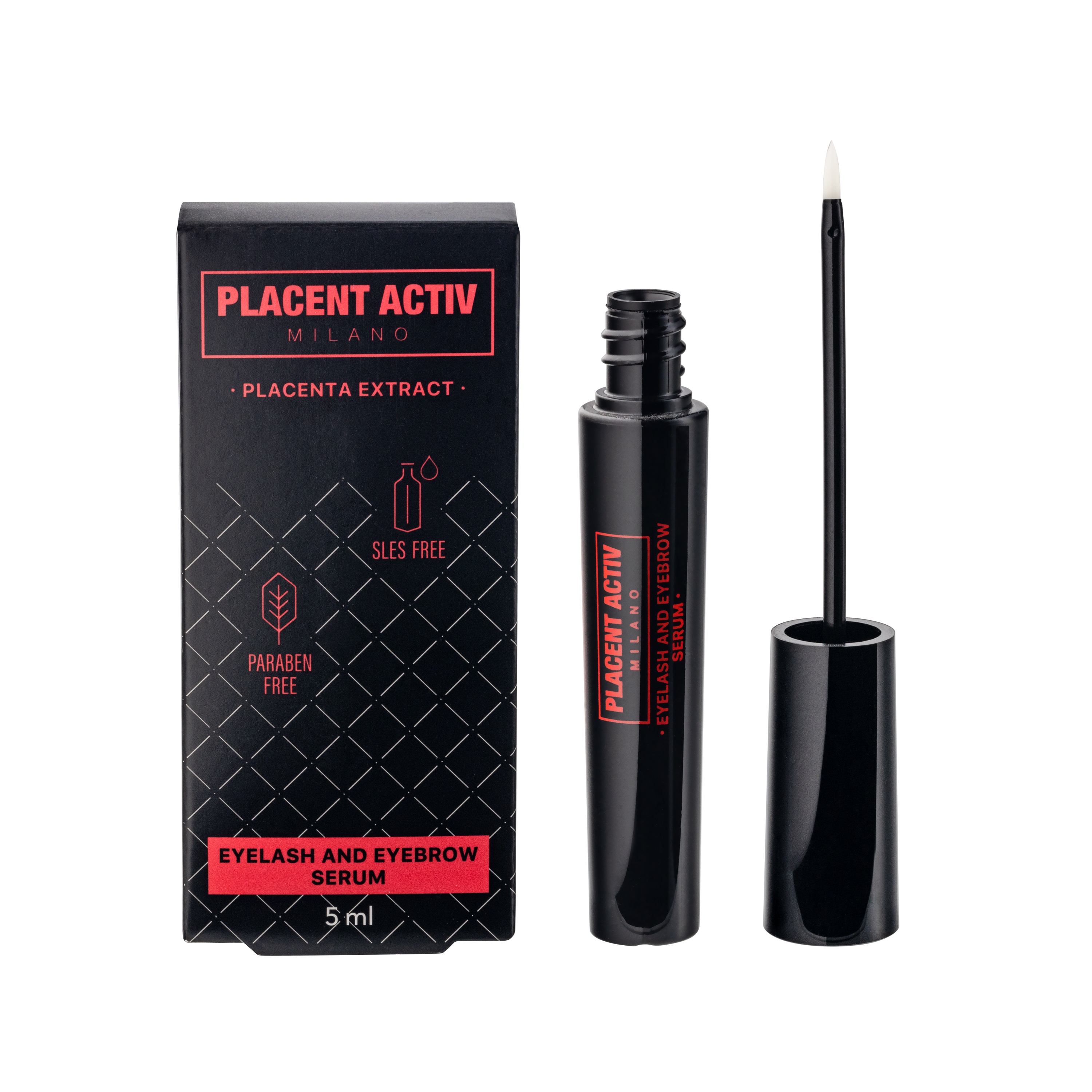 Placent Active Eyelash Conditioner Gel, Ripsmekasvu Seerum