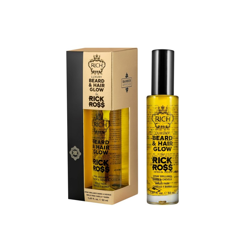 Rich By Rick Ross Luxury Beard & Hair Glow, Skägg och hårglans