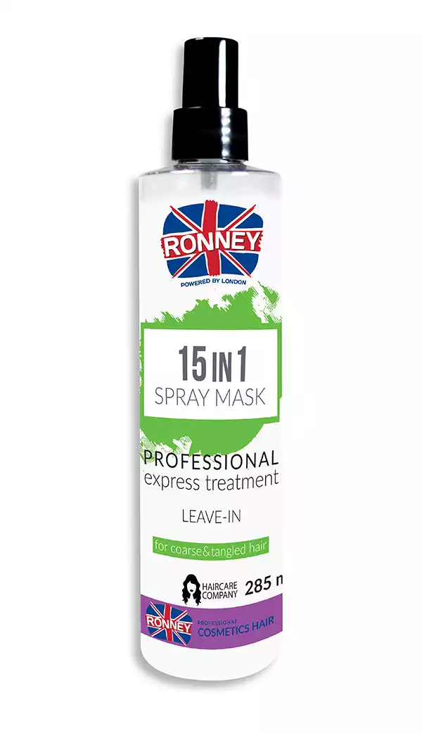 Ronney Professional Express Treatment 15 IN 1 Live-in Spray Mask, Päälle jätettävä balsami