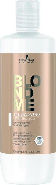 Schwarzkopf Blond Me All Blondes Detox Shampoo, Sügavpuhastav šampoon blondidele juustele