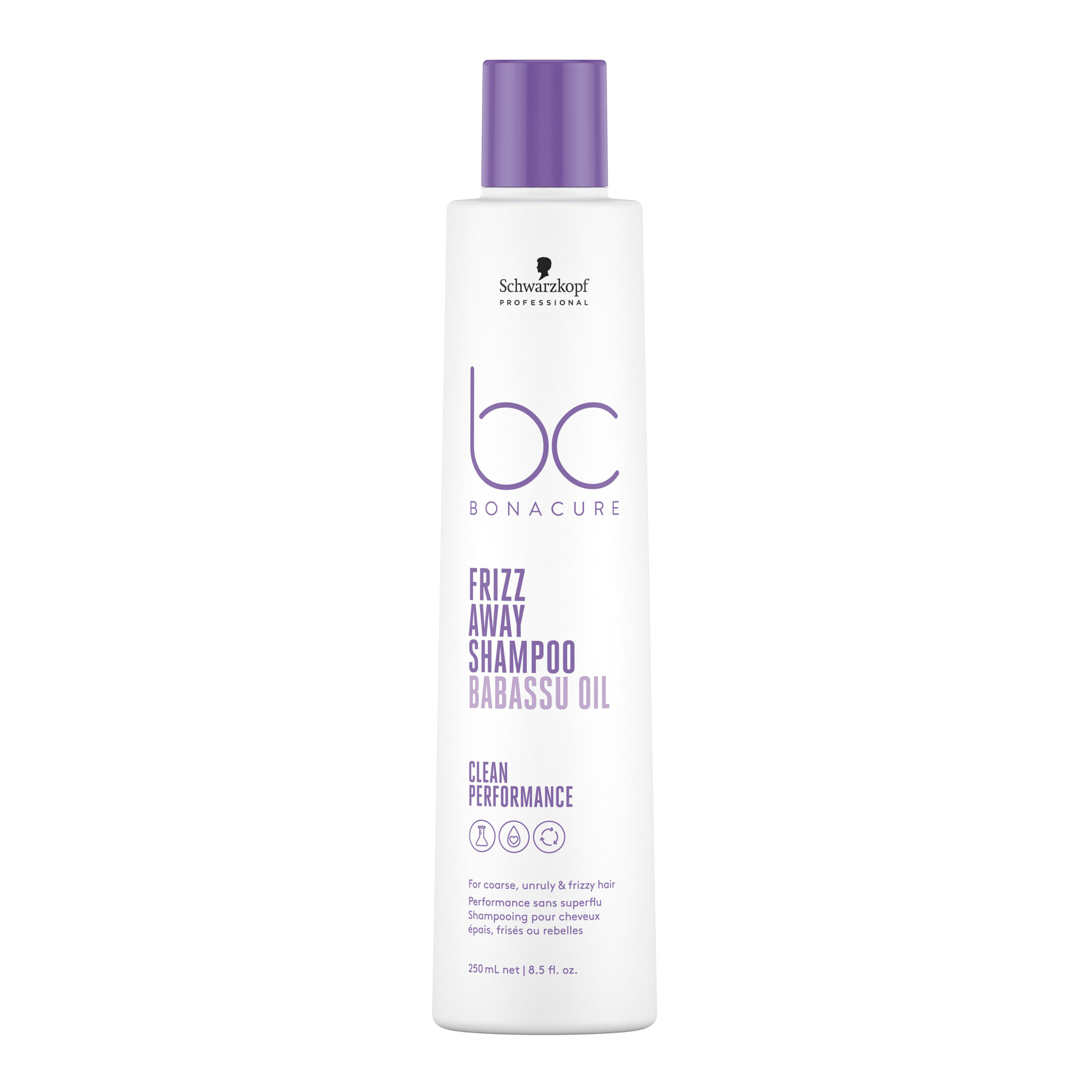 Schwarzkopf BC Bonacure Frizz Away Shampoo, Silendav Šampoon