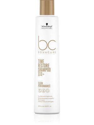 Schwarzkopf BC Time Restore Shampoo Q10+, Elustav Šampoon
