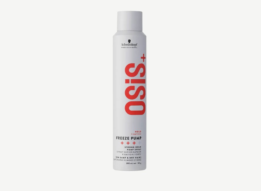 Schwarzkopf Professional OSiS+ Freeze Pump, Неаэрозольный лак сильной фиксации