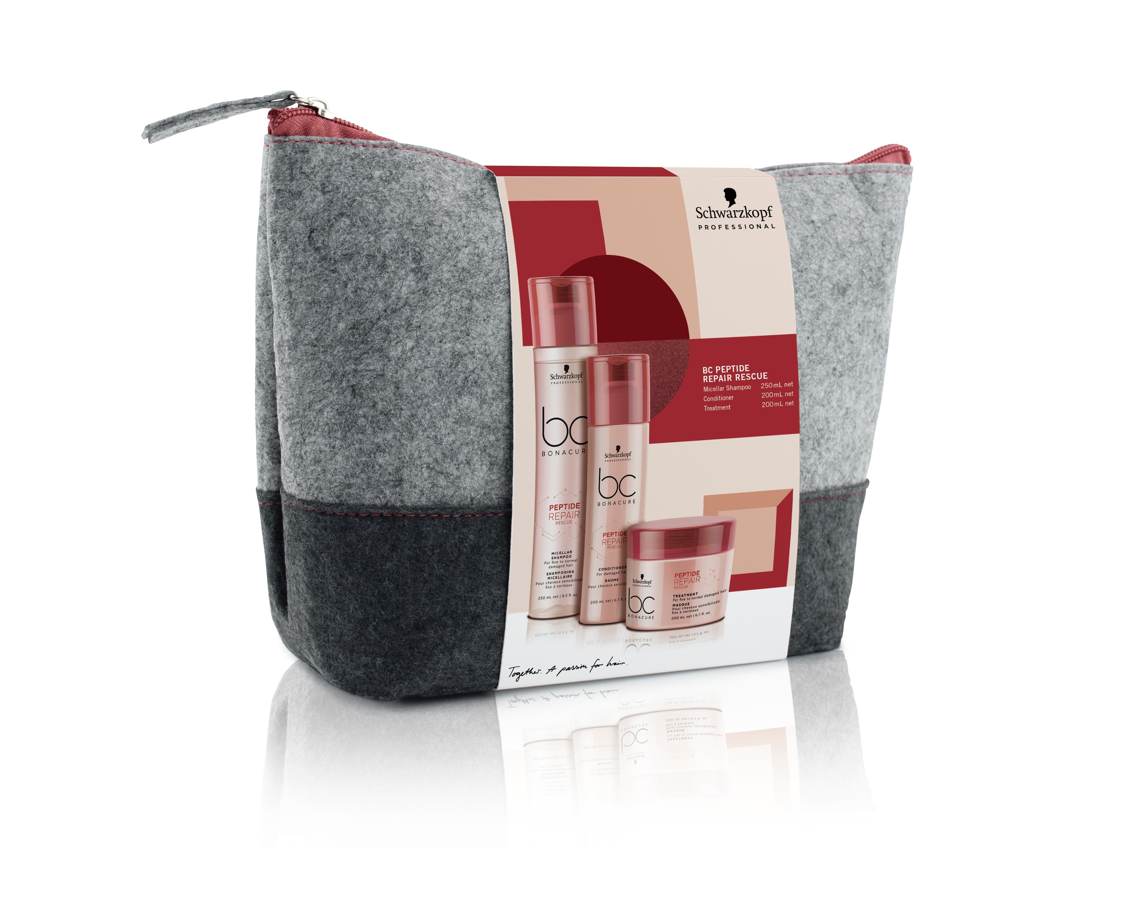 Schwarzkopf BC Bonacure Repair Rescue Set Komplekt Kahjustatud Juustele