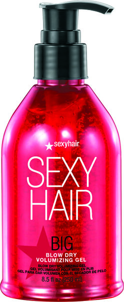 Sexy Hair Big Blow Dry Volumizing Gel, Volüümi andev niiskuskaitsega juuksegeel