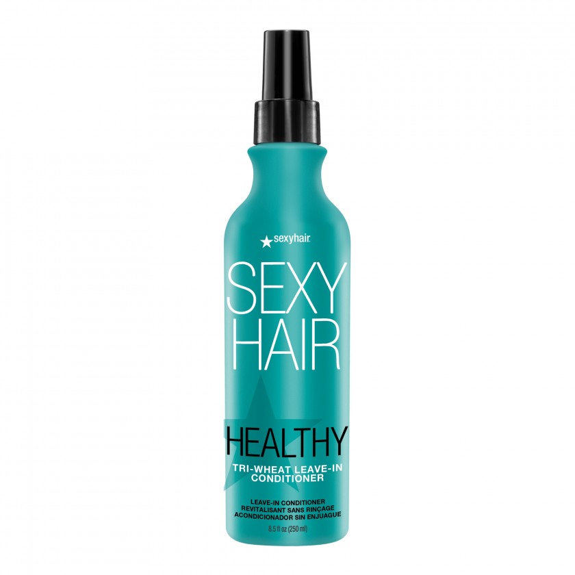 Sexy Hair Healthy Tri-Wheat Leave In Conditioner, Niisutav ja läiget andev pähejäetav palsam