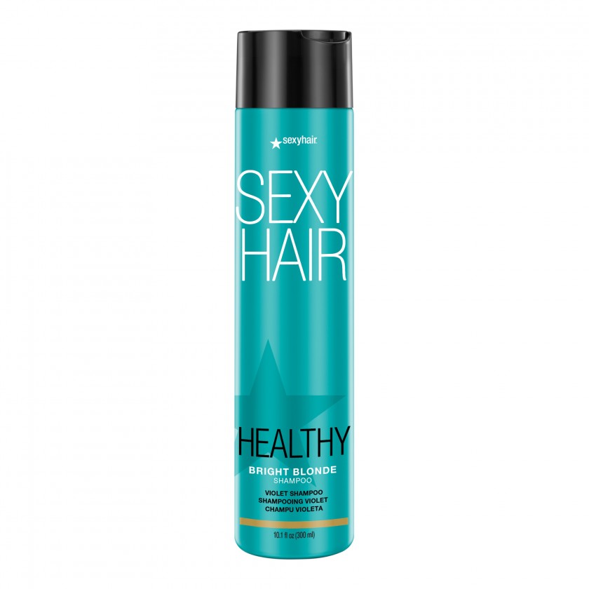 Sexy Hair Healthy Bright Blonde Shampoo, Violetset pigmenti sisaldav šampoon