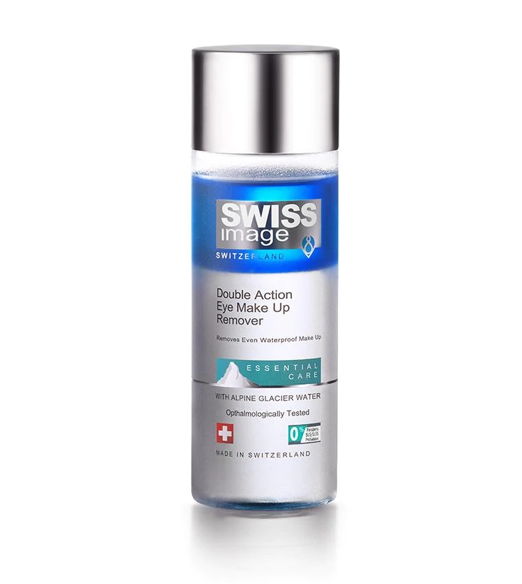 Swiss Image Essential Care Double Action Eye Make Up Remover Двухфазное средство для снятия макияжа с глаз