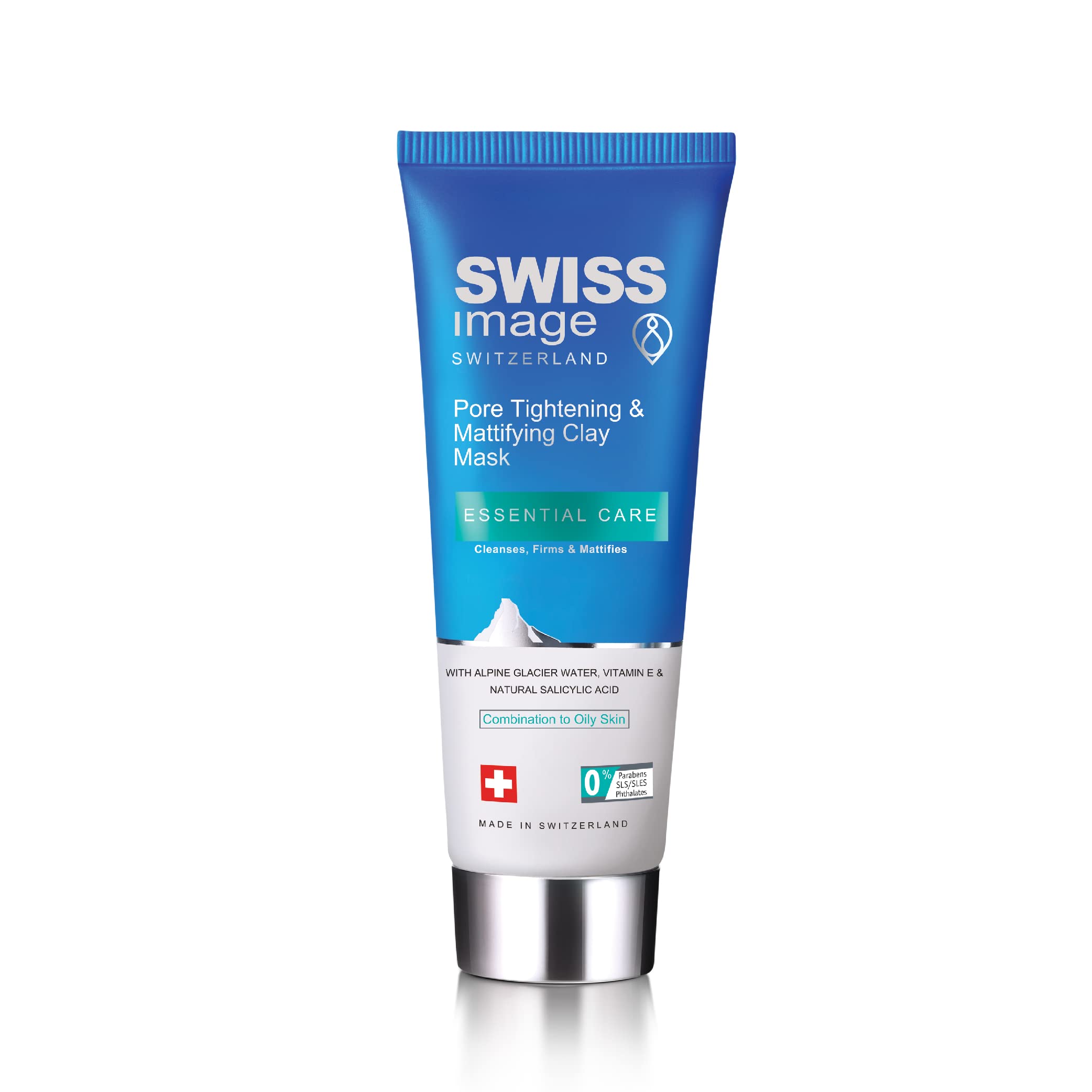 Swiss Image Essential Care Pore Tightening & Mattifying Charcoal Cleanser Kasvojen puhdistusgeeli