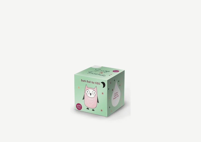 Zuze & Friends Bath Ball Owl, бомбочка для ванны